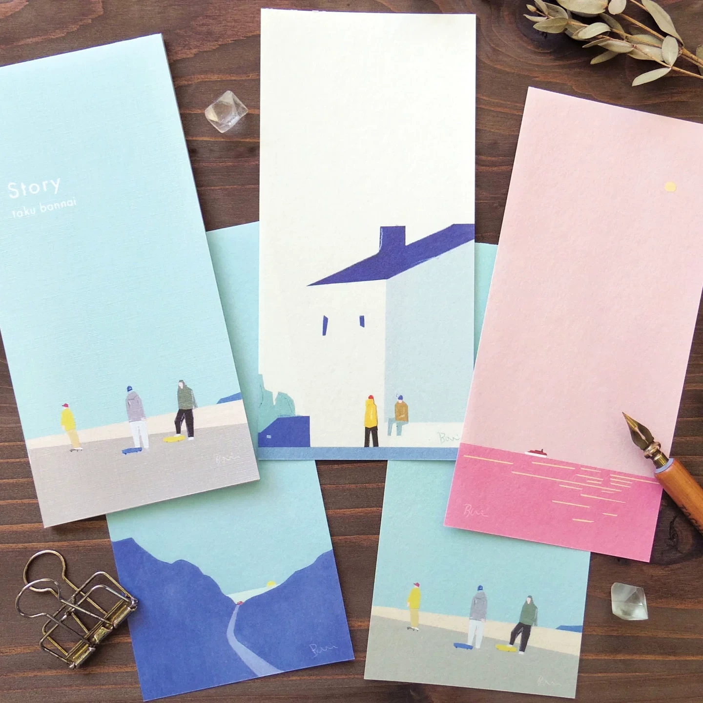 B5-Cozyca 20 sayfa memo pad dokulu kagit