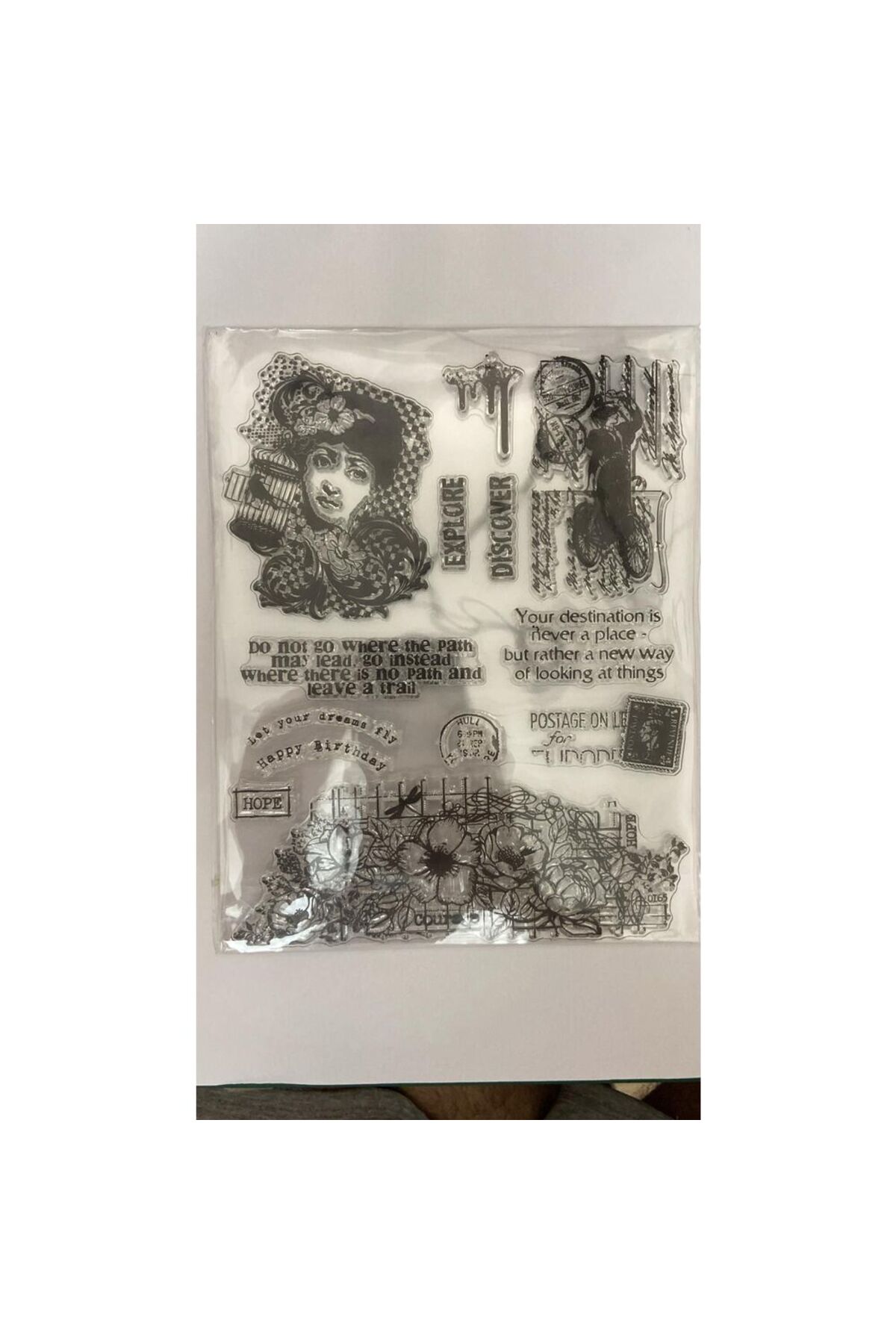 silikon stamp 74