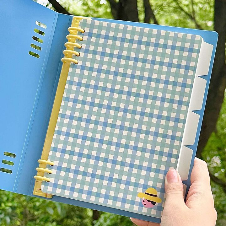 S2-Tyakasha x Kokuyo A5 binder defter