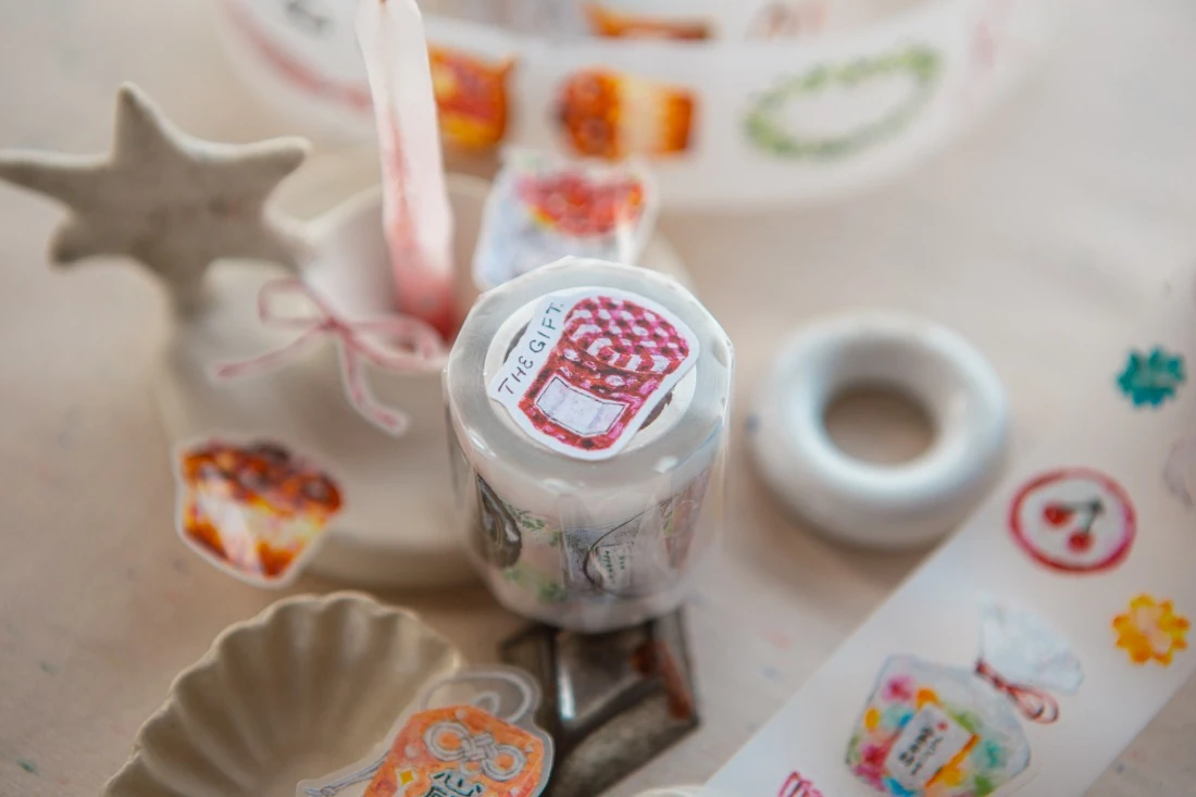 B24-Ours studio 75cm kendinden kesimli gift PET Tape