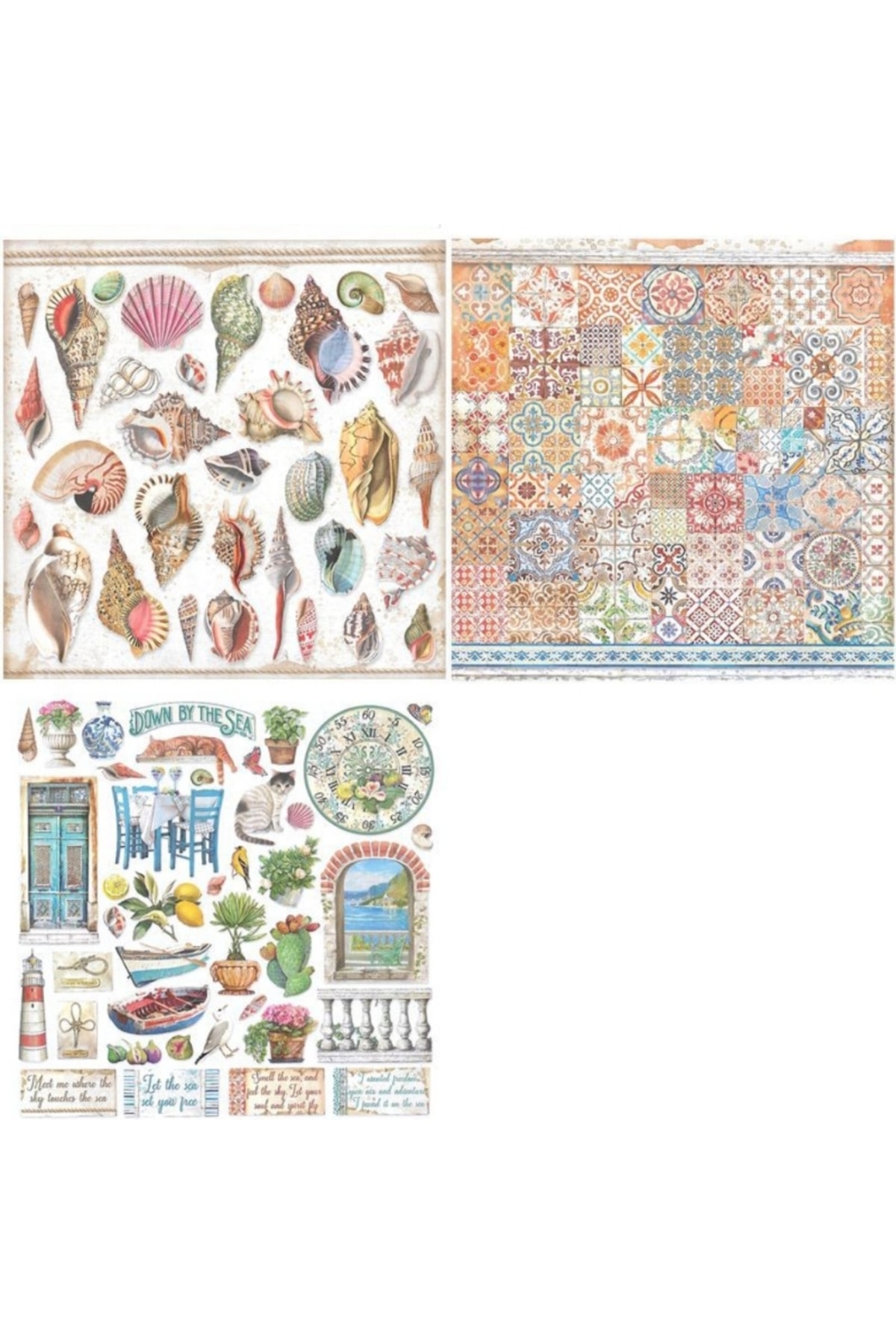 E6-15 sayfa yaz scrapbook kâğıt 45