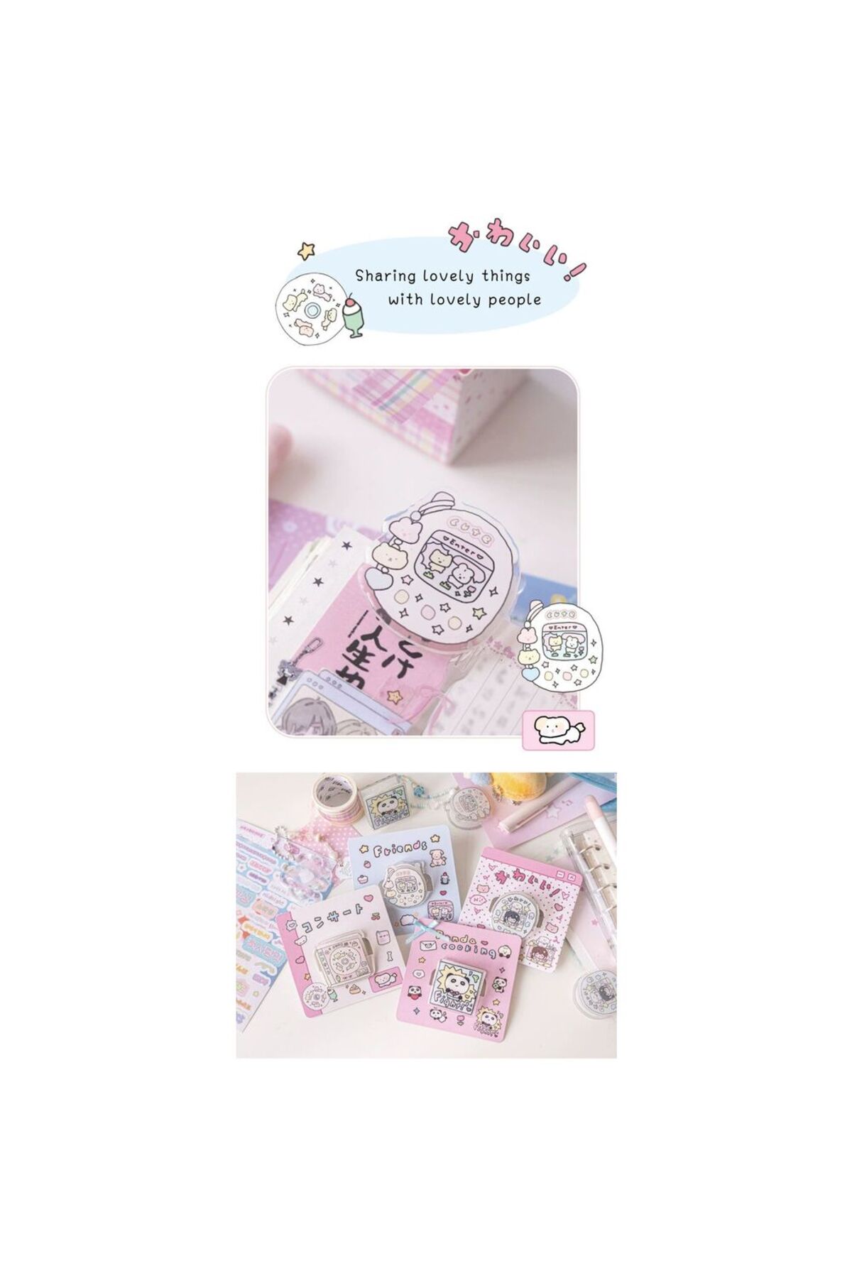 D9-1 adet kawaii klips - Numara : 1