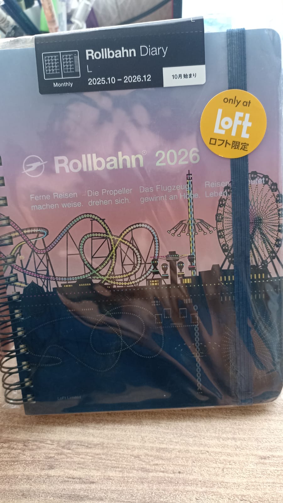 S27-Delfonics Rollbahn 2026 aylik Planlayıcı LOFT Limited