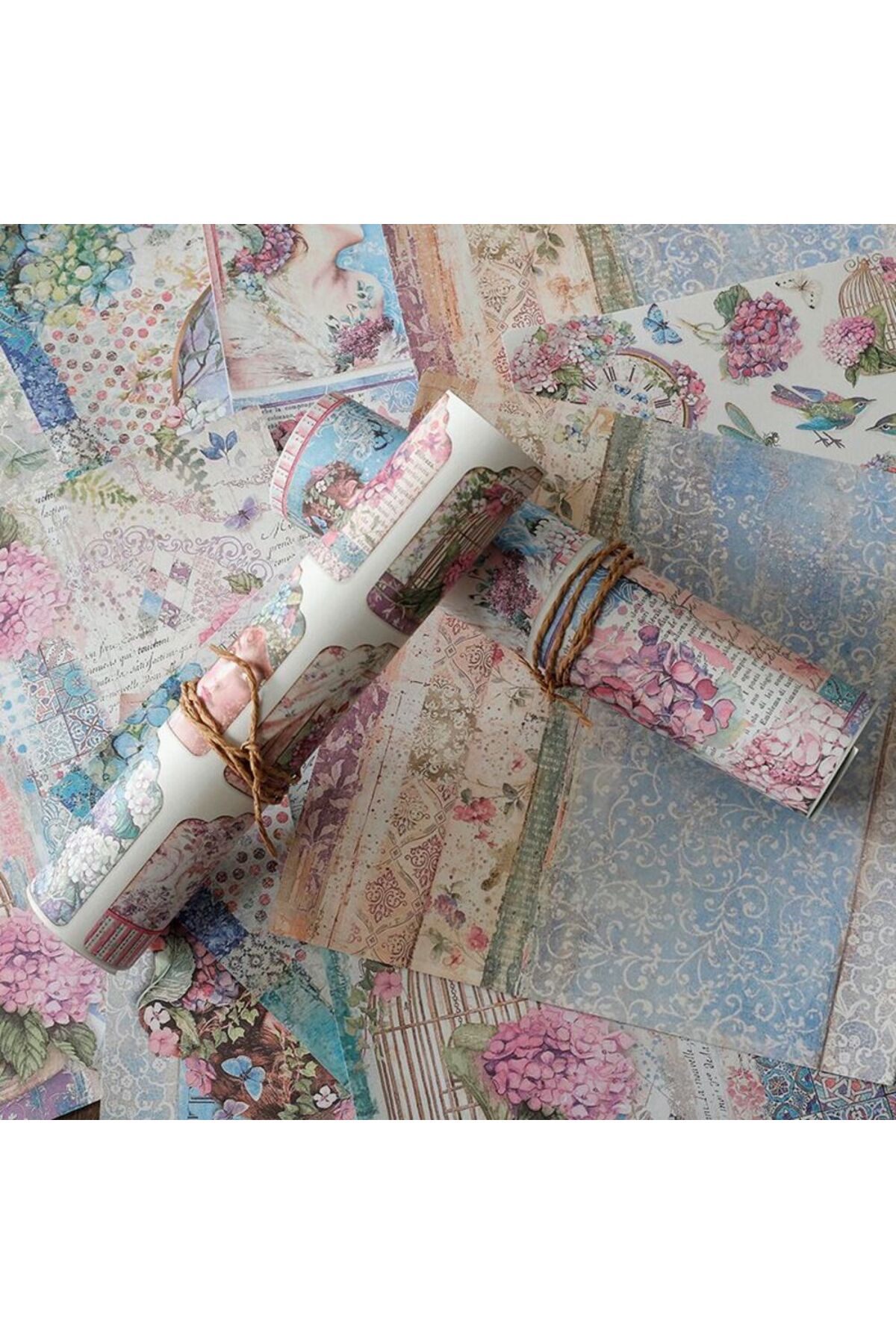 E6-15 sayfa ortanca scrapbook kâğıt 27