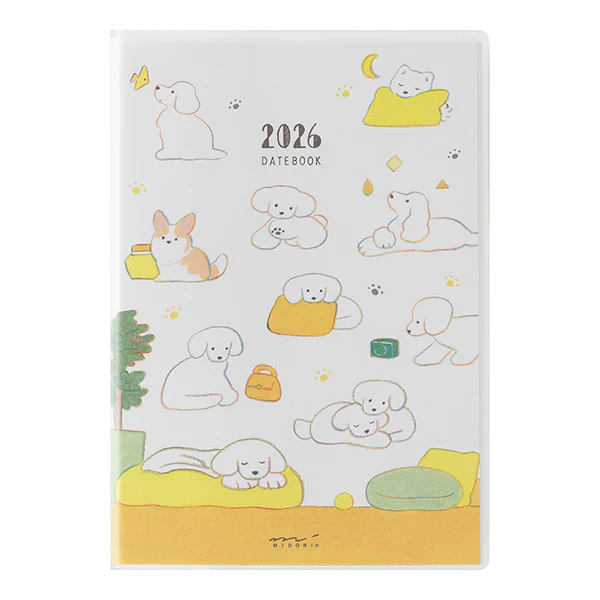 S14-Midori Pocket Diary B6 kopek 2026