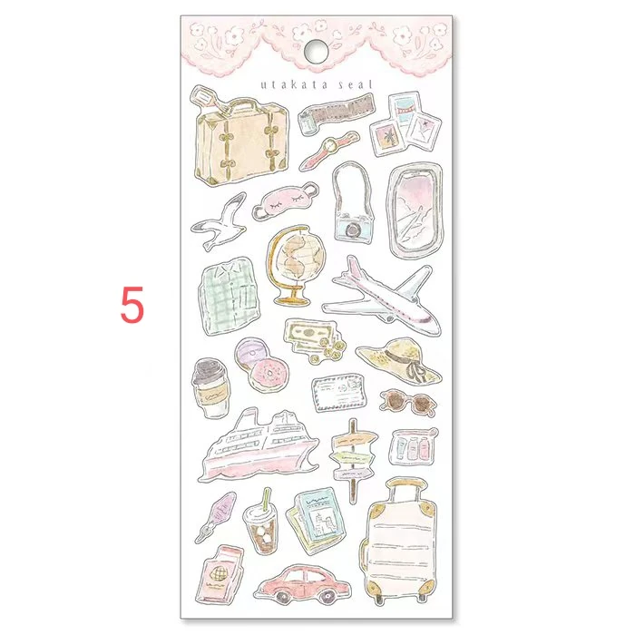 W1-Mindwave 1 sayfa utakata seal kağıt sticker 