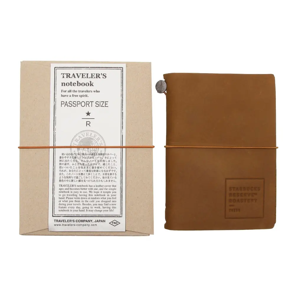 Y12-Travelers Company x Starbucks Reserve Roastery Seyahat Defteri