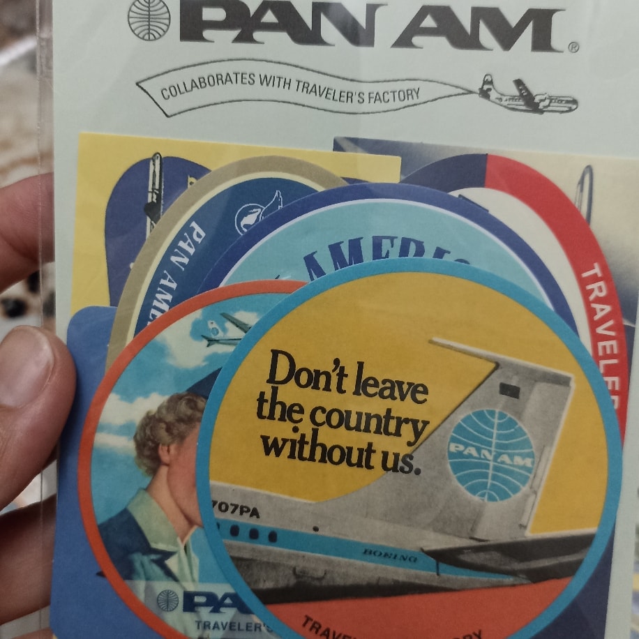 A20-TN x PAN AM sticker seti A
