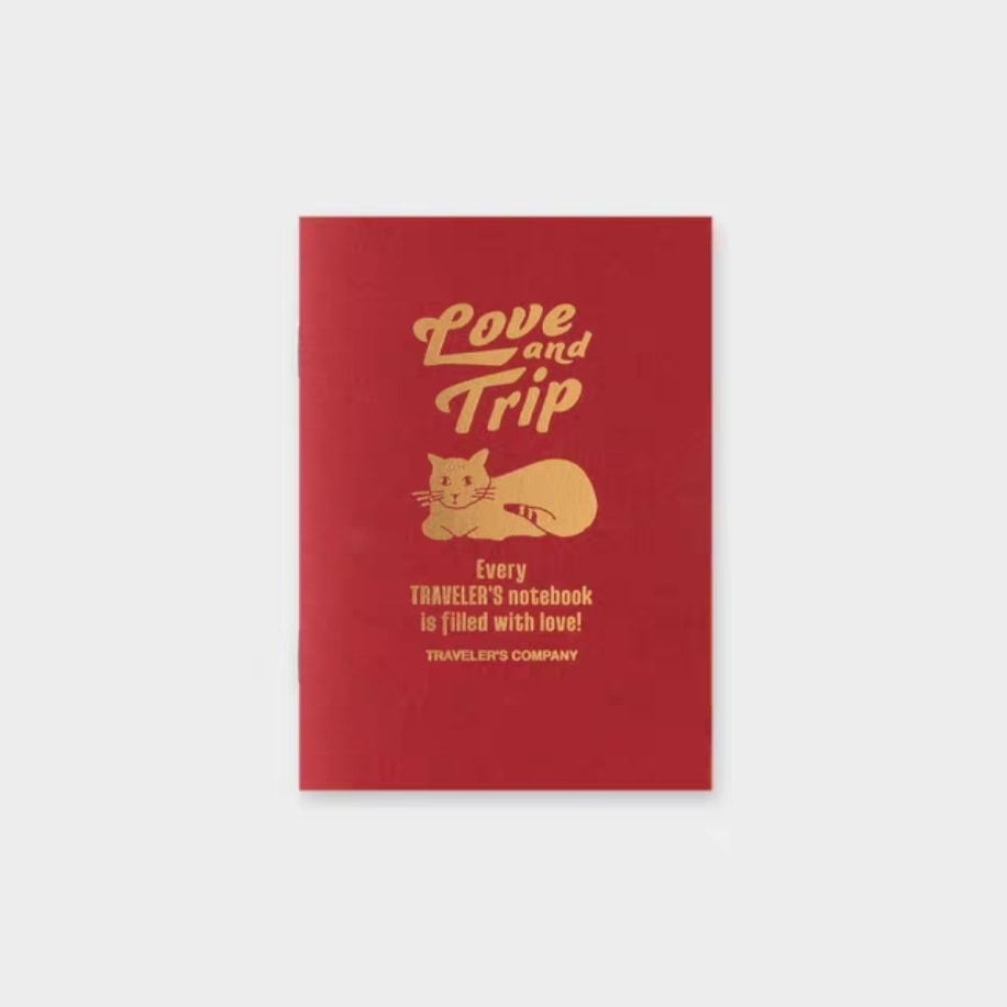 A16-Traveler's company love and trip limited edition pasaport refill