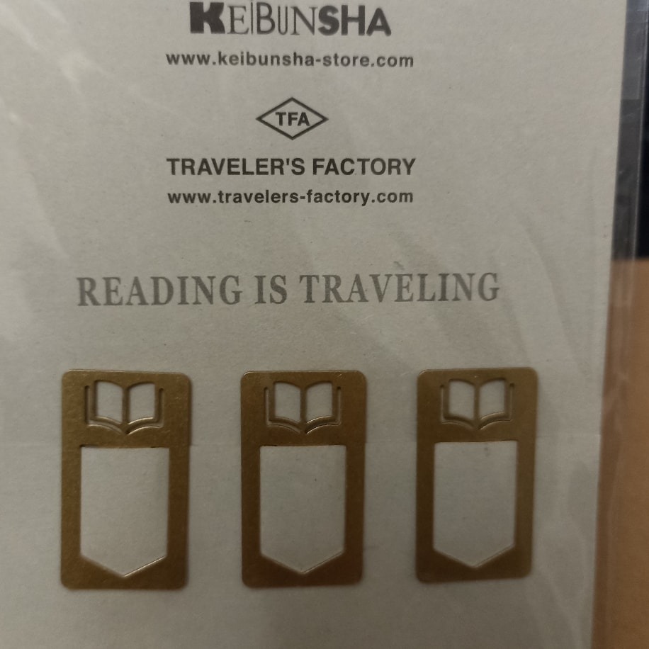 Traveler's company keibunsha klips seti