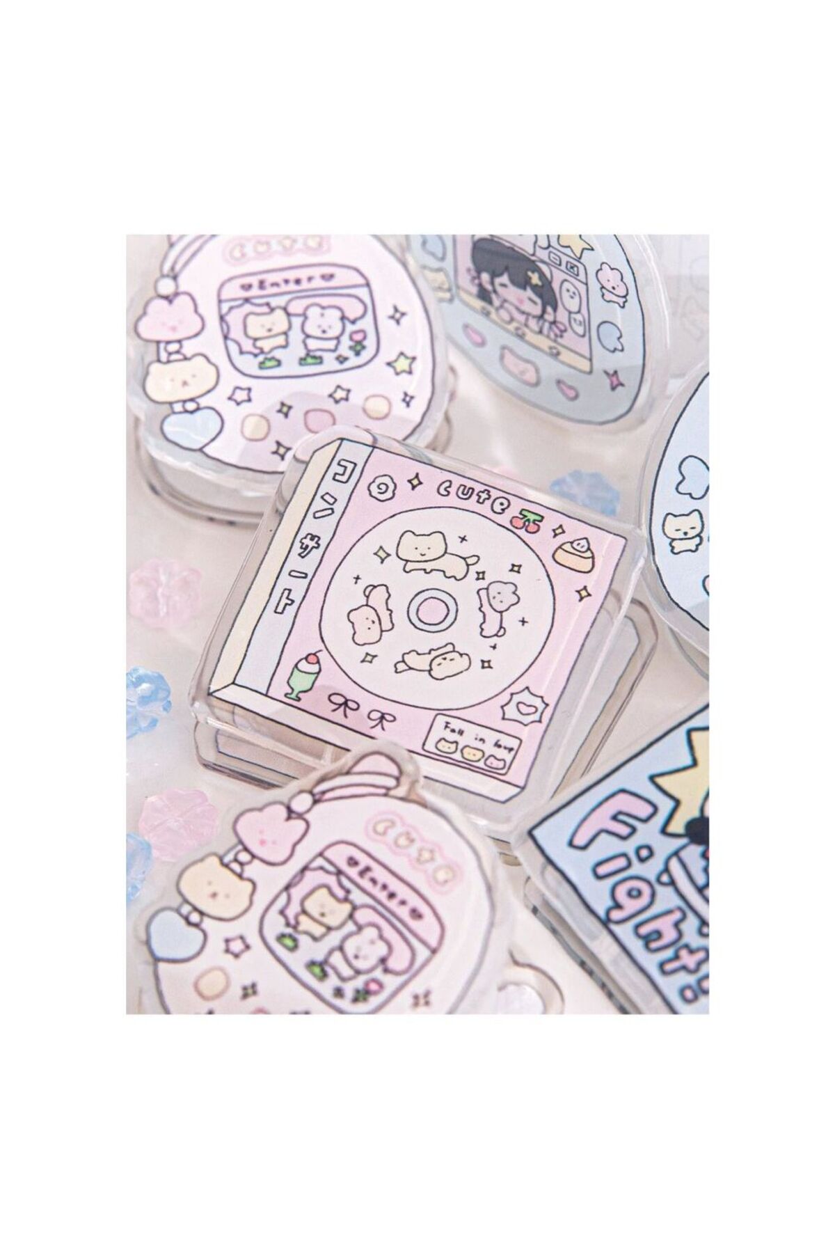 D9-1 adet kawaii klips - Numara : 1