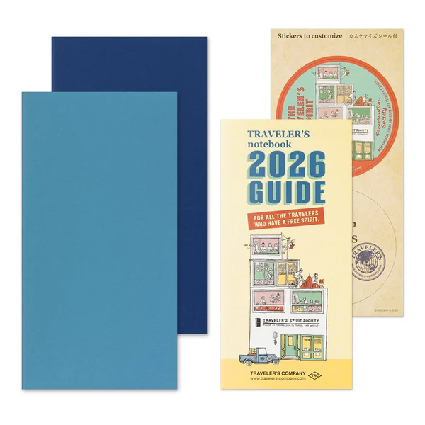 2026 Traveler's Notebook Refill - Standart Size - Weekly + Memo