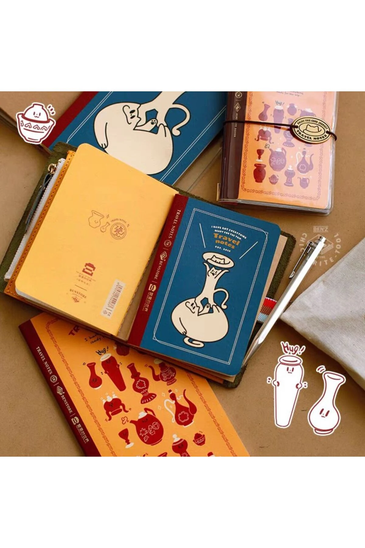 Y26-1 adet TN traveler's notebook pasaport boy ozel versiyon