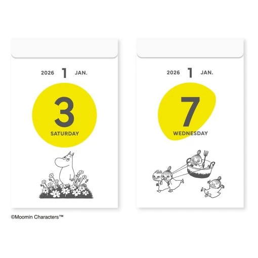 Y28-Moomin 2026 takvim orta boy