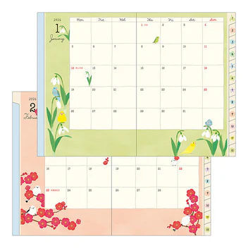 S15-Midori Pocket Diary B6 kus 2026