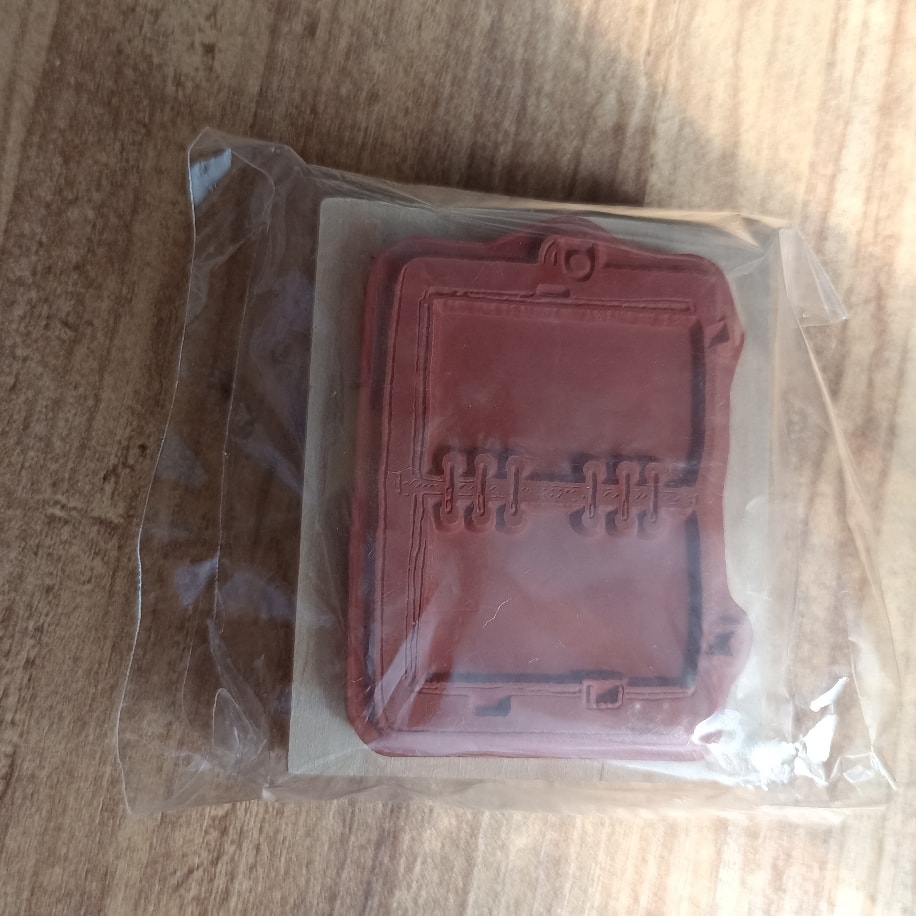 A10- Kitap tasarım ahsap stamp