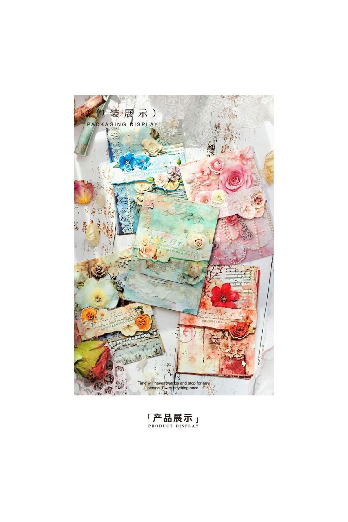 U8-40 sayfa scrapbook kağıdı - Renk : Kırmızı