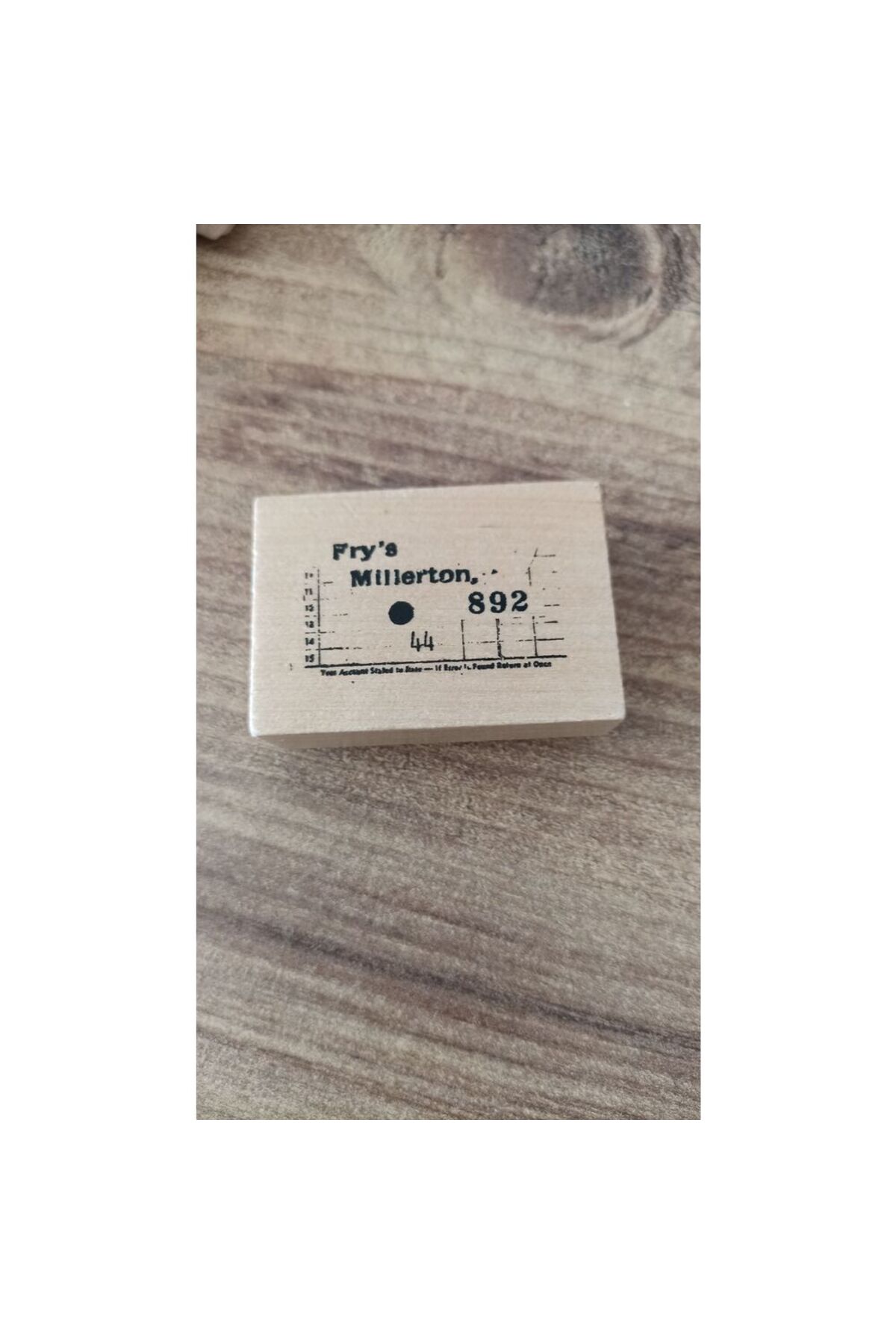 P15-Ahşap stamp
