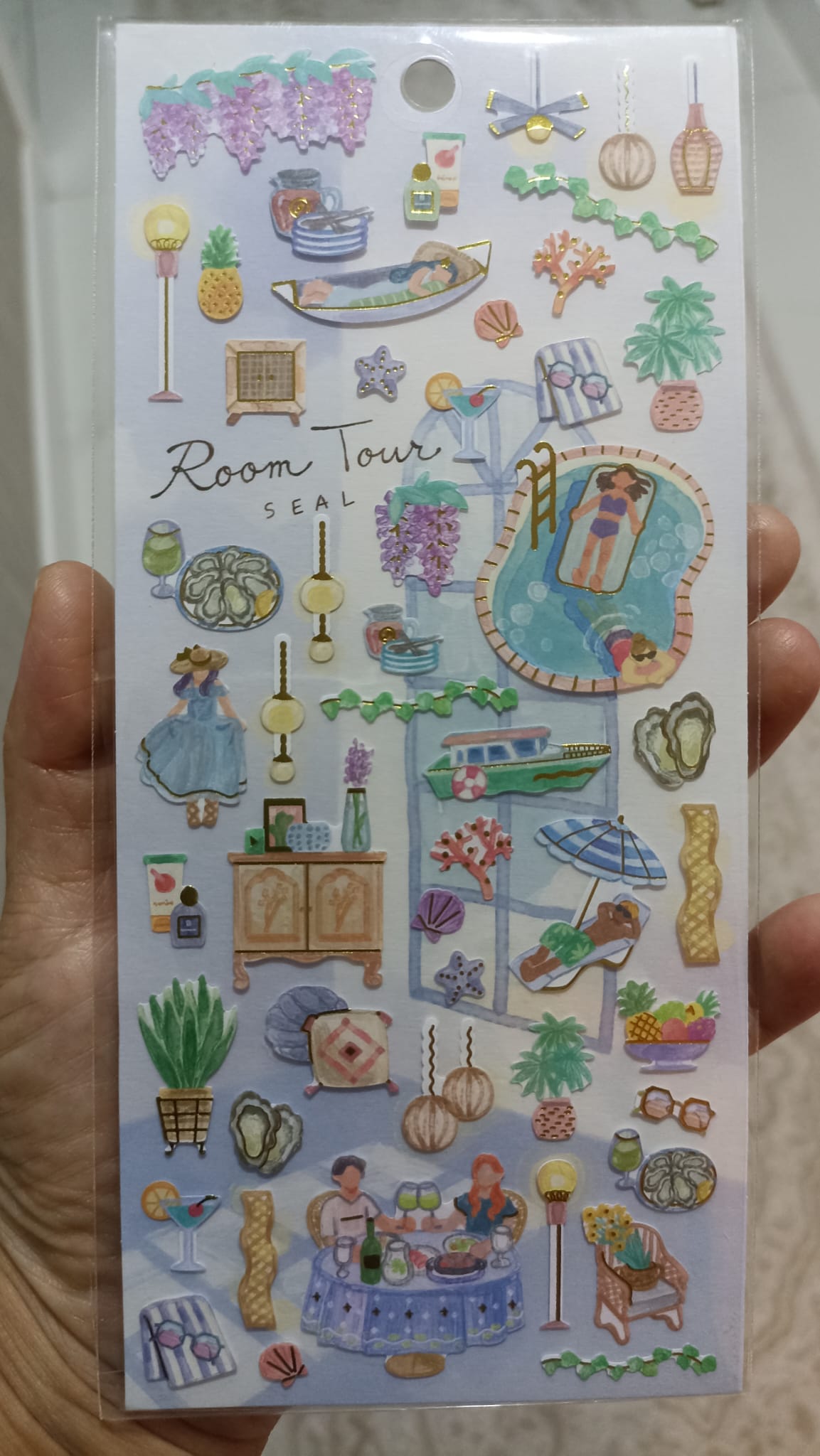 A13- Tatil zamanı 1 sayfa sticker
