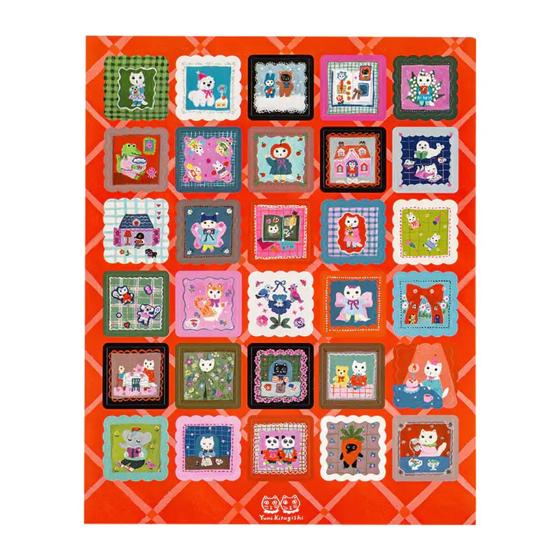 S16-Hobonichi x Yumi 1 sayfa sticker 