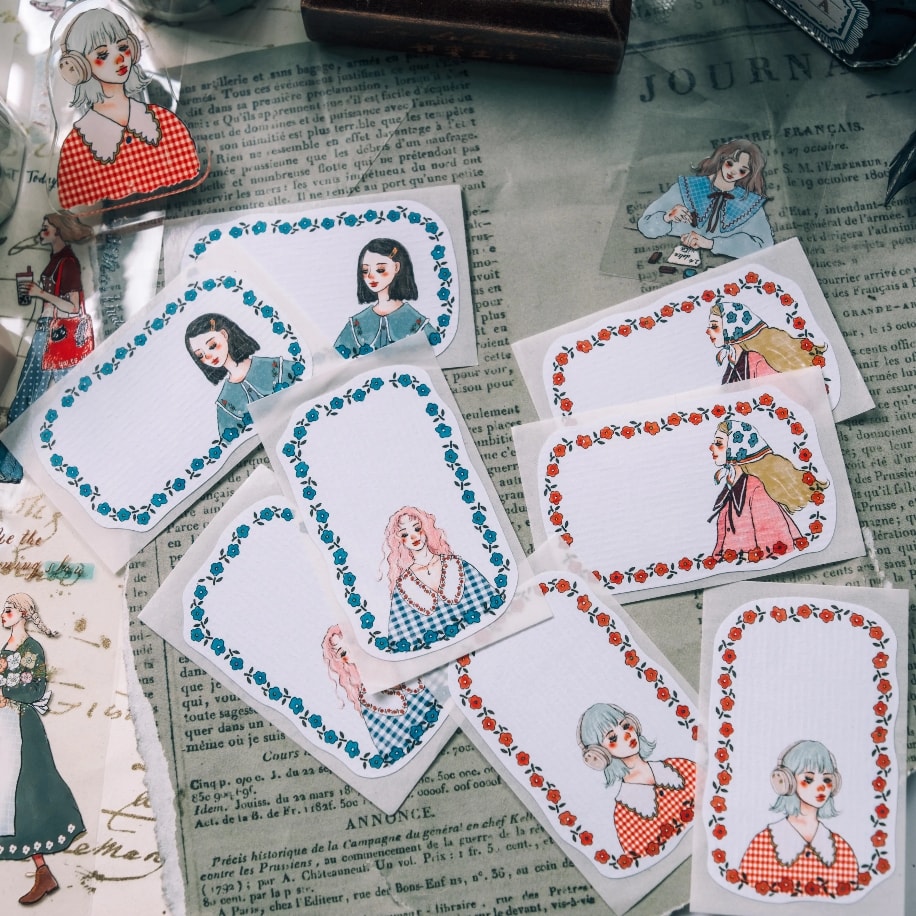 La dolce Vita 8 adet sticker seti