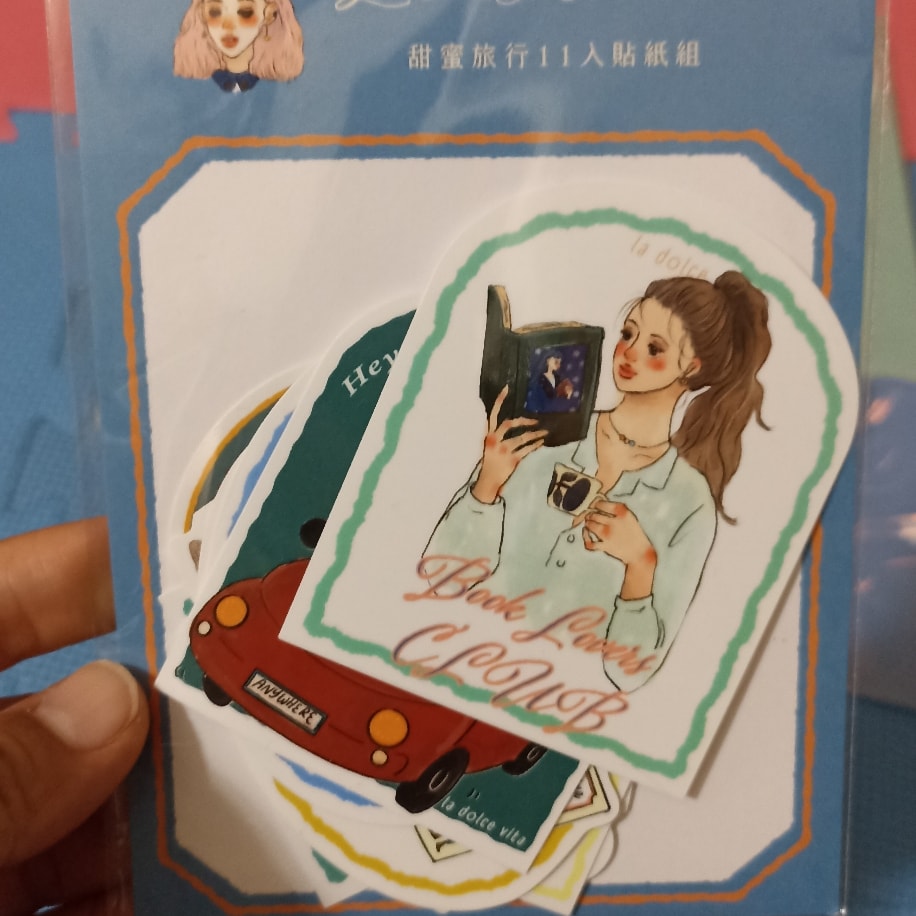 La dolce Vita 11 adet sticker seti