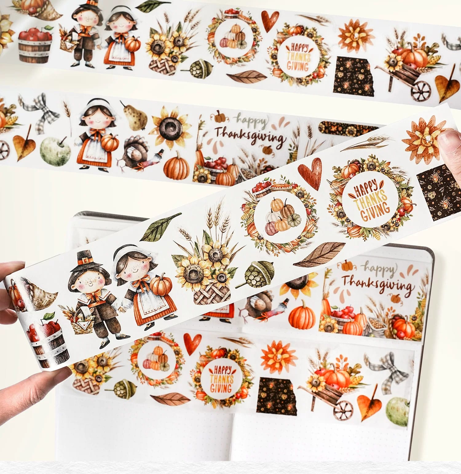 K24-100cm harvest time kendinden kesimli PET Tape 