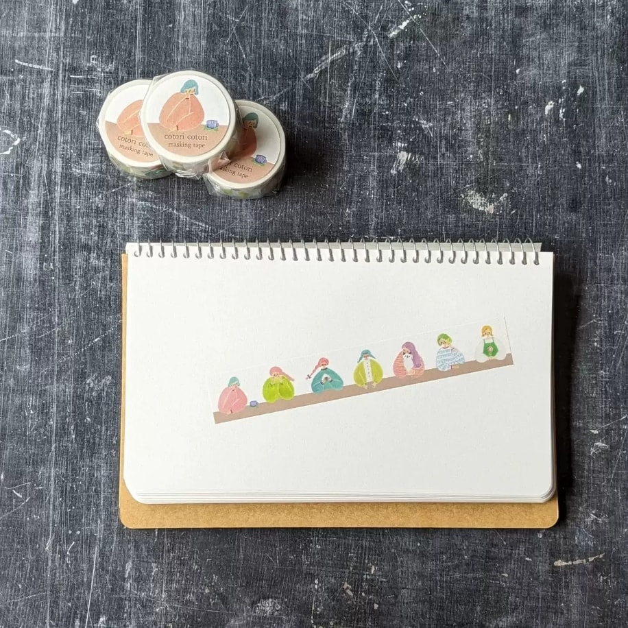 A11- Cotori tasarımı 7m washi tape