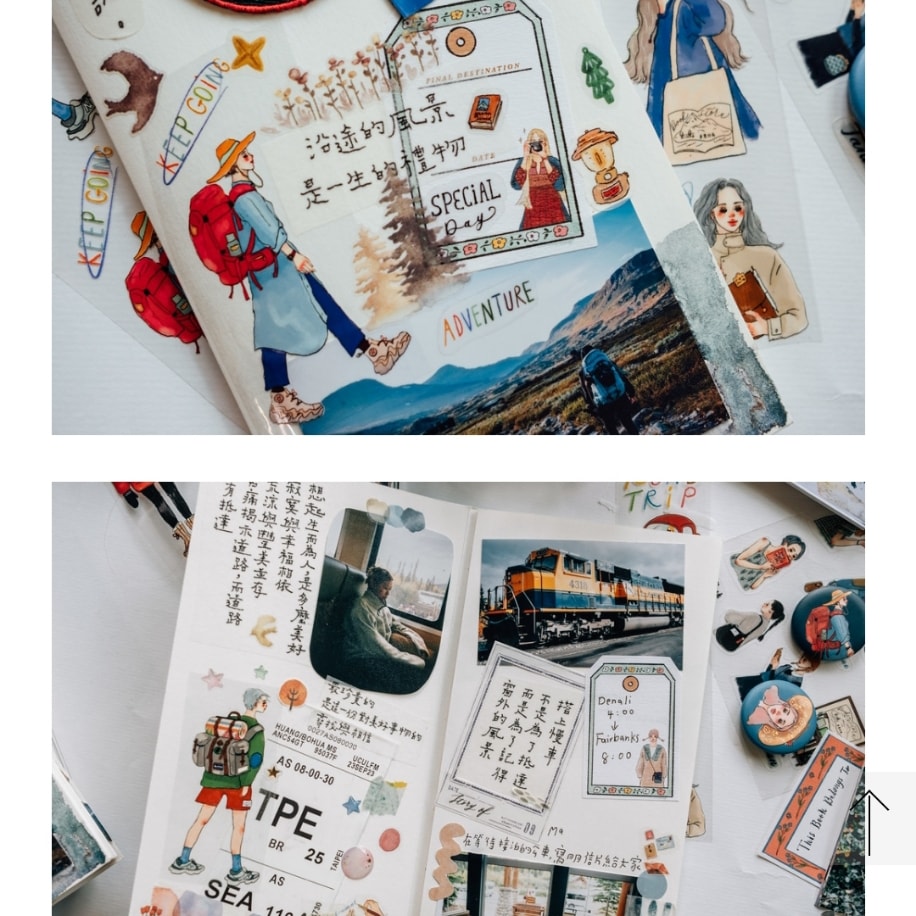 La dolce Vita 12 adet memo sticker seti
