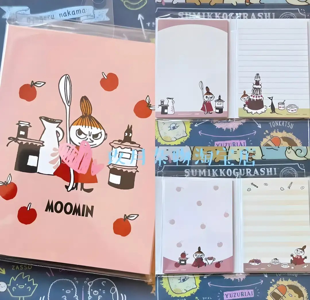 A7-MOOMIN Memo pad kitap 4x25 adet