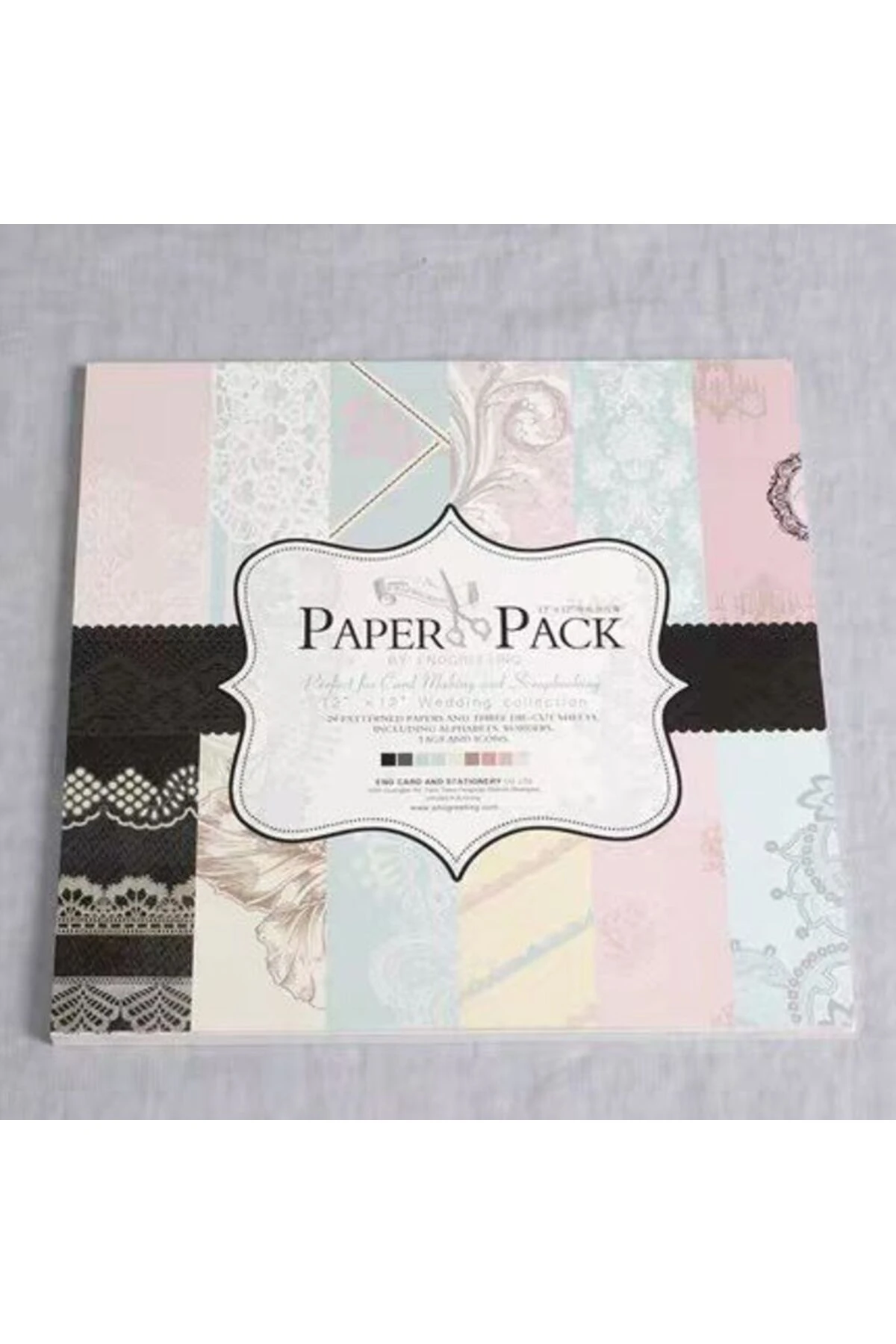 15*15cm scrapbook kitabı DSM023 wedding