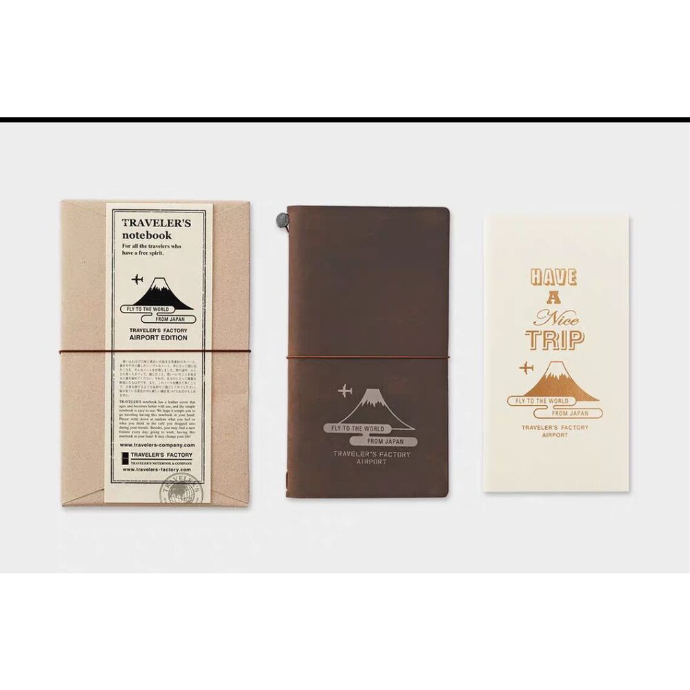 {Ön sipariş} Traveler's notebook Airport special edition