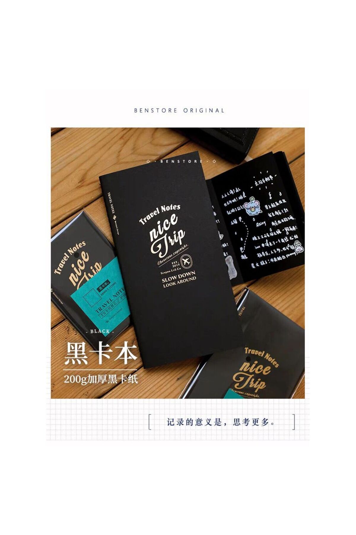 TN pasaport boy siyah defter Refil