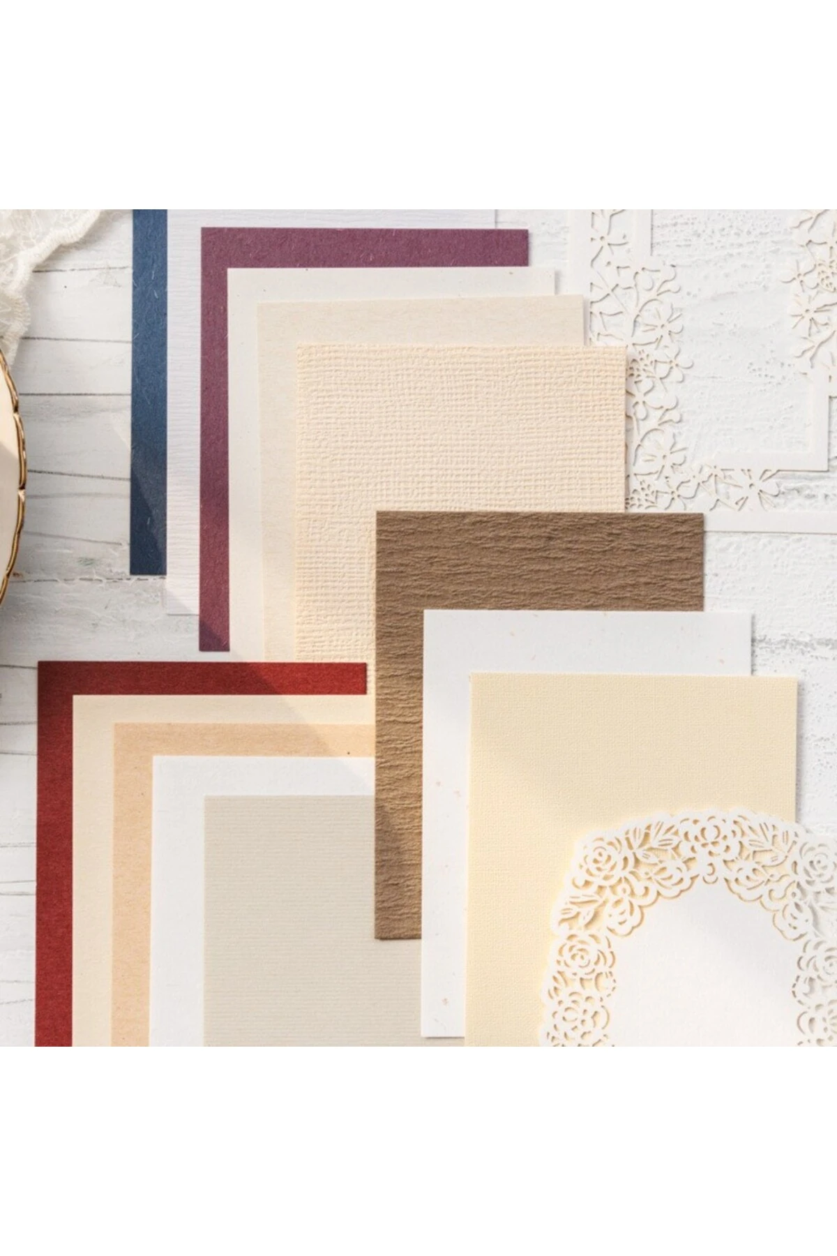 W3-30 sayfa küçük özel kagidi seti - Renk : Mavi