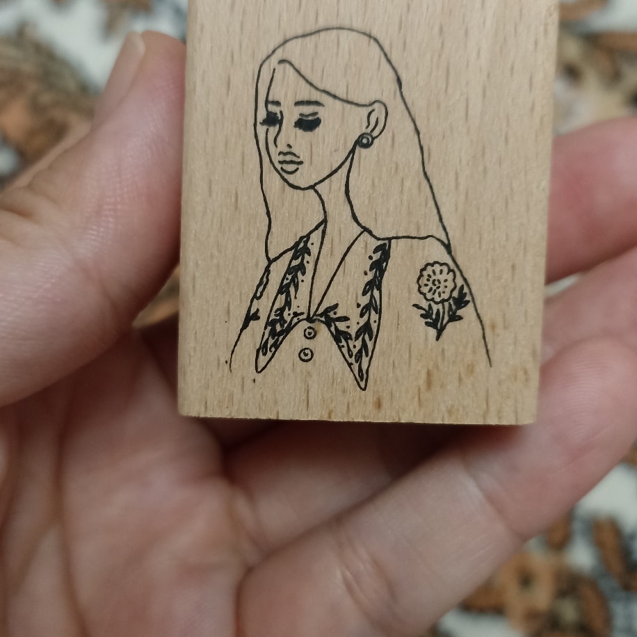 La dolce Vita kız stamp