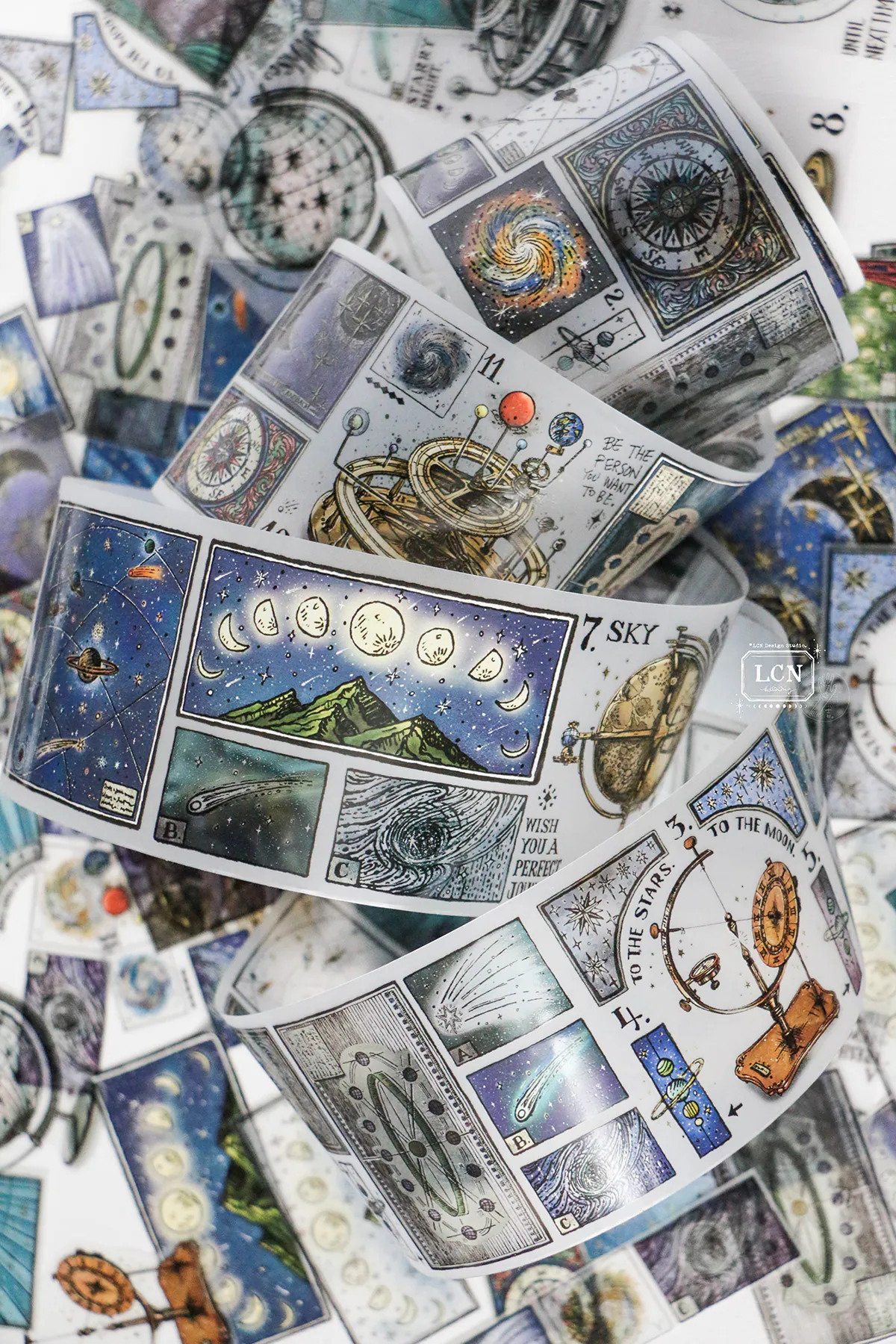 L18-LCN 100cm beyond the sky PET Tape 