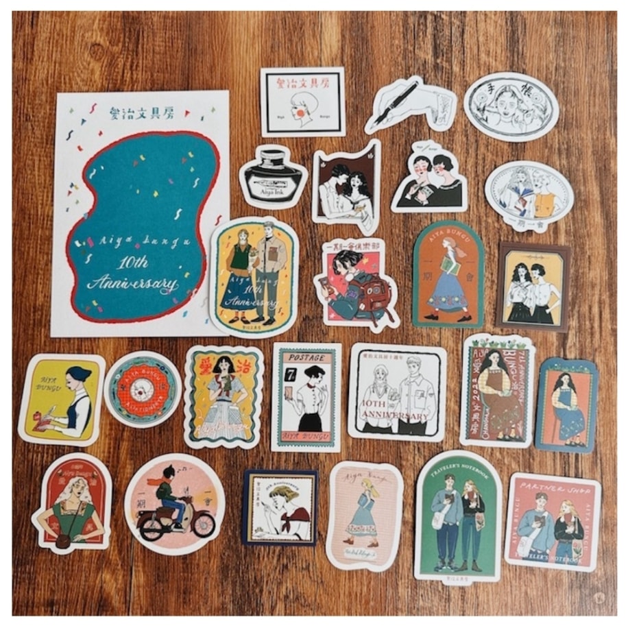 24 adet la dolce Vita sticker seti
