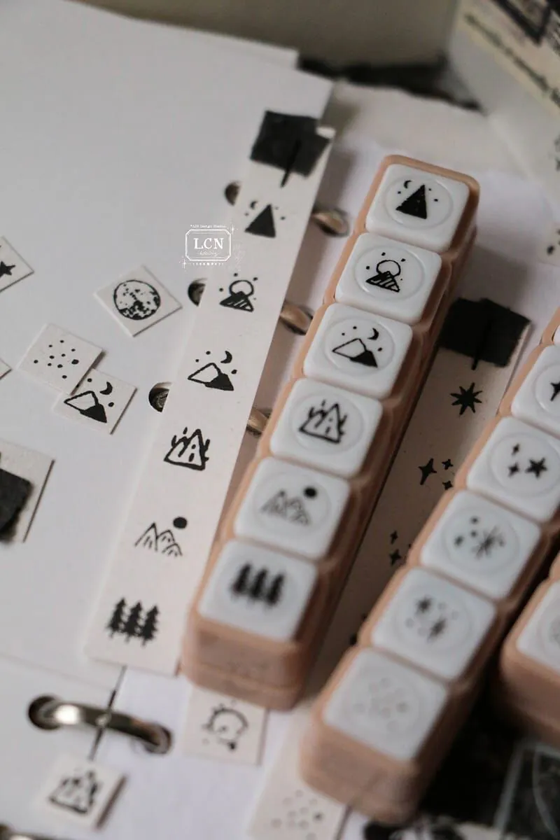 B8-LCN mini 6li stamp 