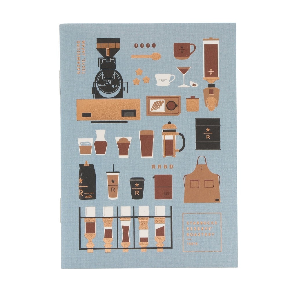 A19-Traveler's Company x Starbucks Reserve Roastery Seyahat Defteri Pasaport Boyutunda refil (Çizgisiz)