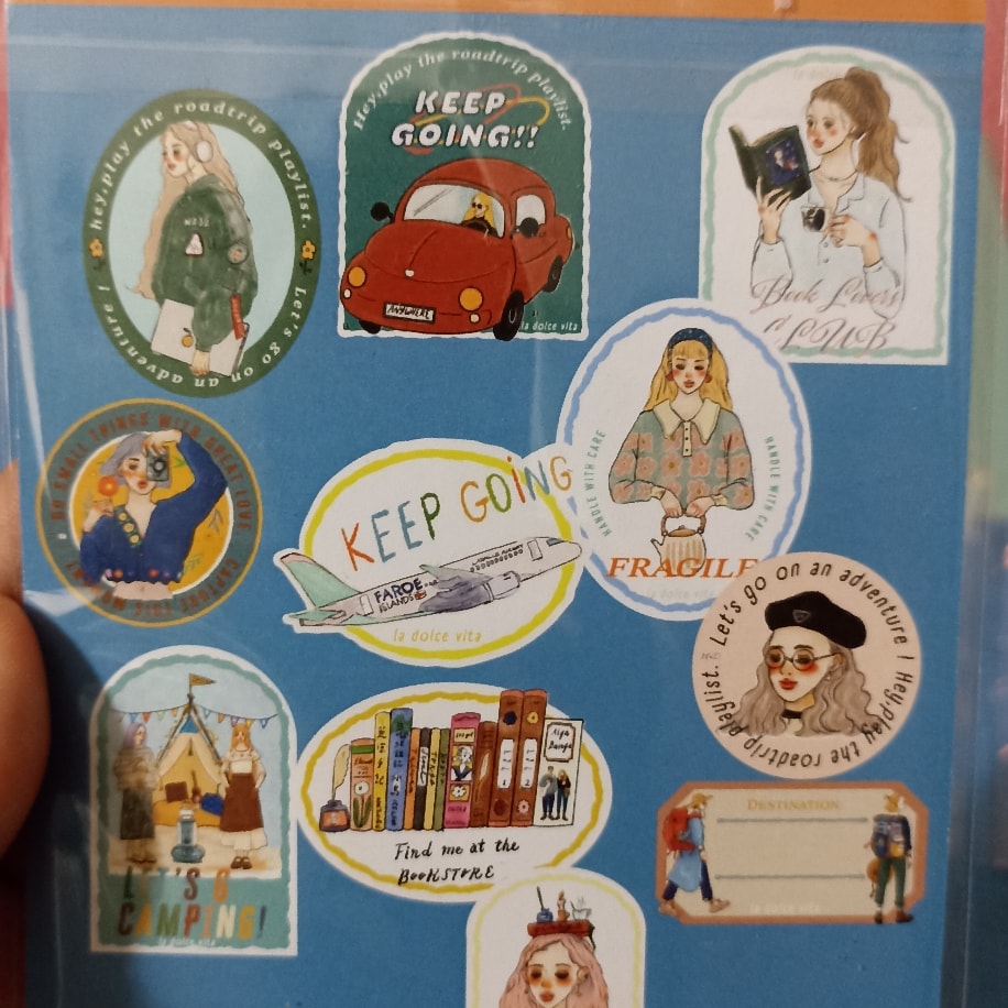 La dolce Vita 11 adet sticker seti