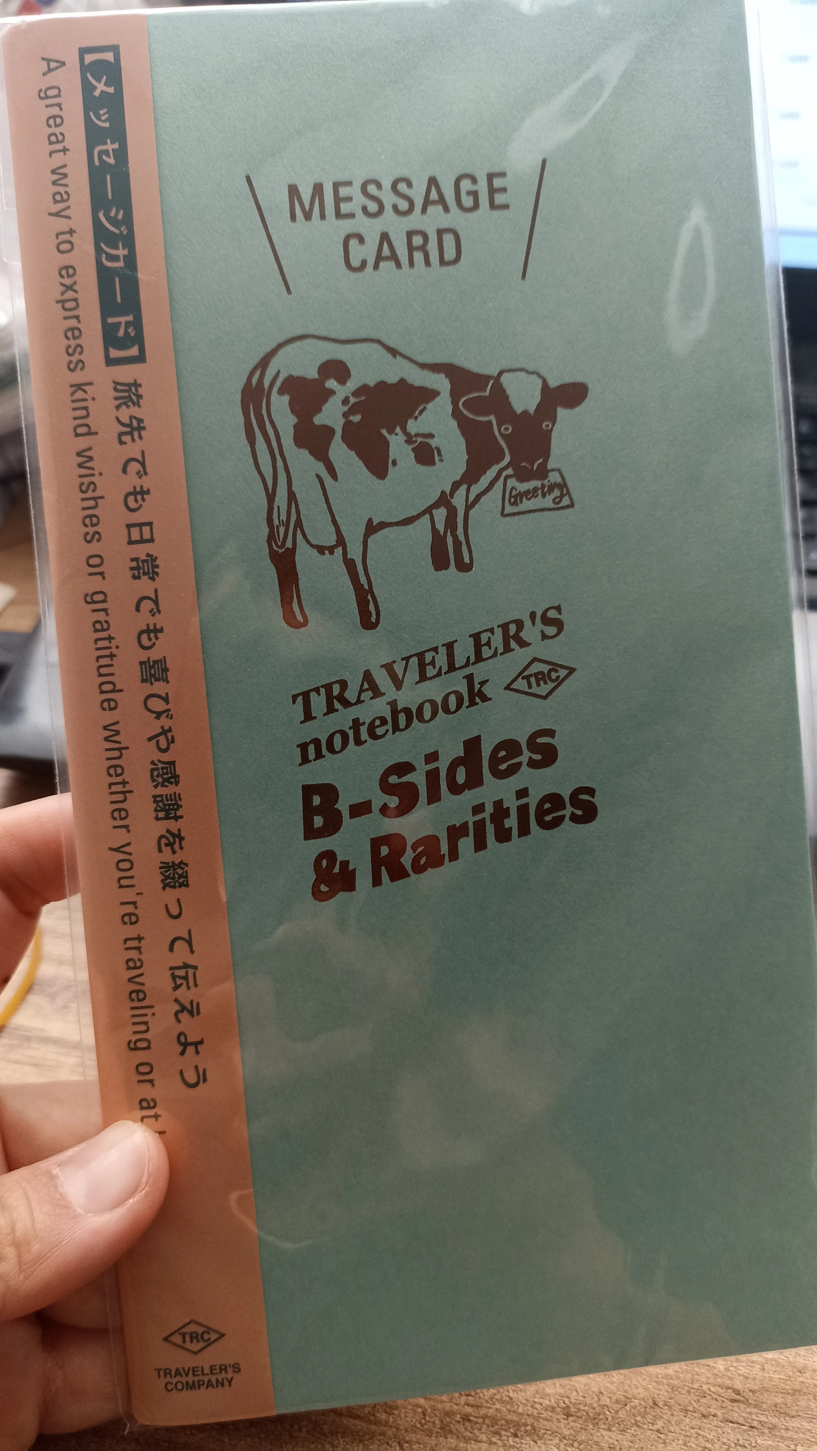 S27-Traveler's Company Message card refil limited 