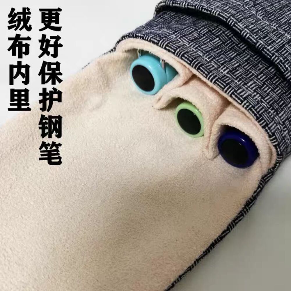 3 lu kapaklı kalemlik