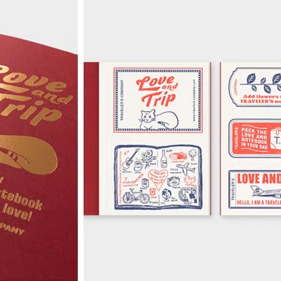 A16-Traveler's company love and trip limited edition pasaport refill