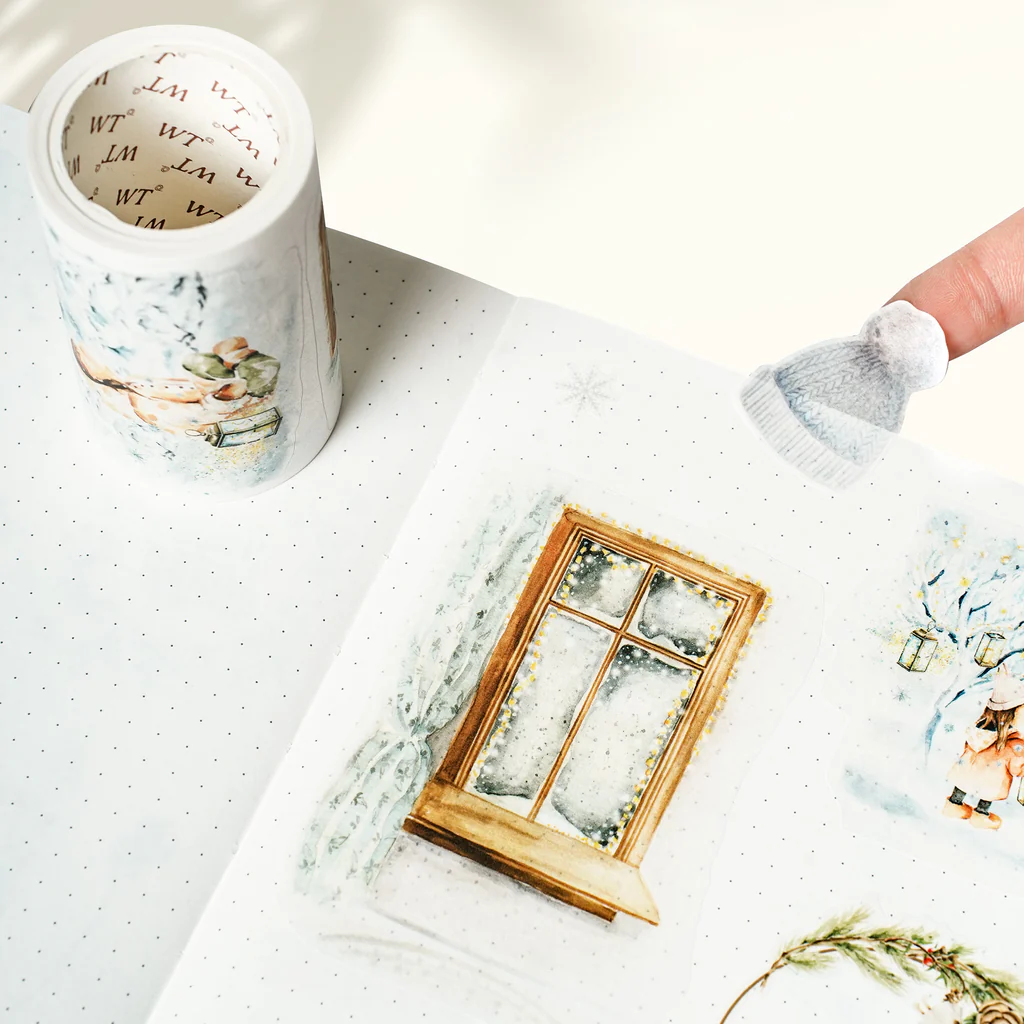 L1-100cm Midnight Noel kendinden kesimli PET Tape