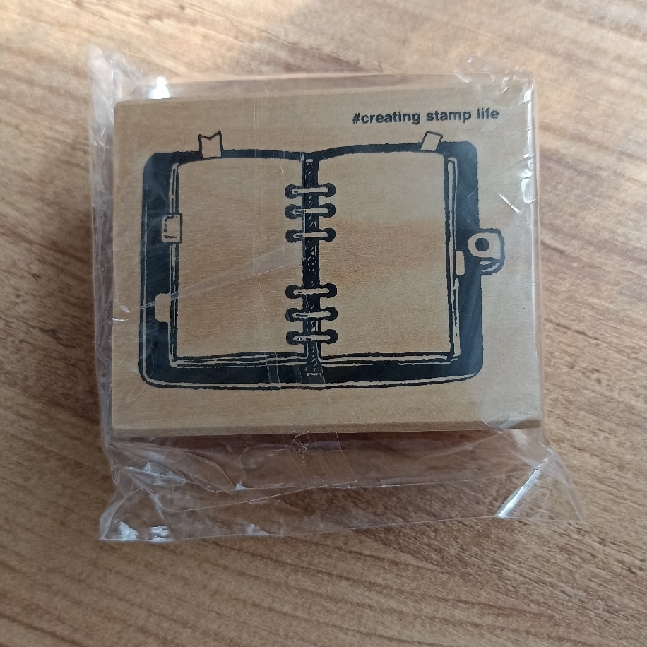 A10- Kitap tasarım ahsap stamp