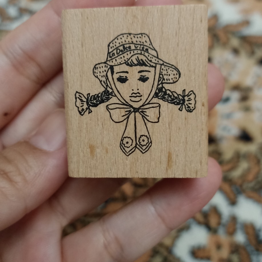 La dolce Vita  kız stamp