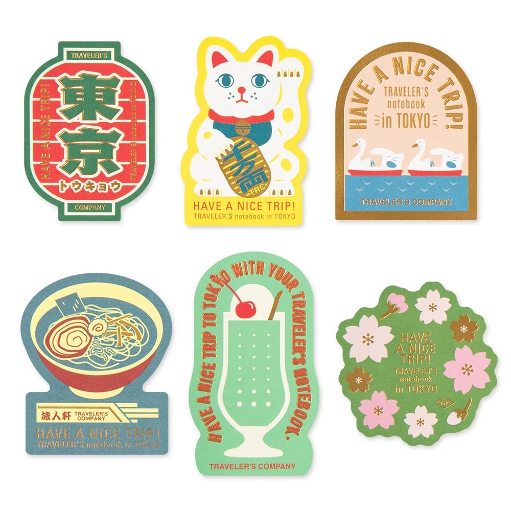 A20-TN Notebook sticker 10 adet - Tokyo Edition