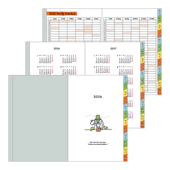 S11-Midori Pocket Diary 2026 - Ojisan - B6