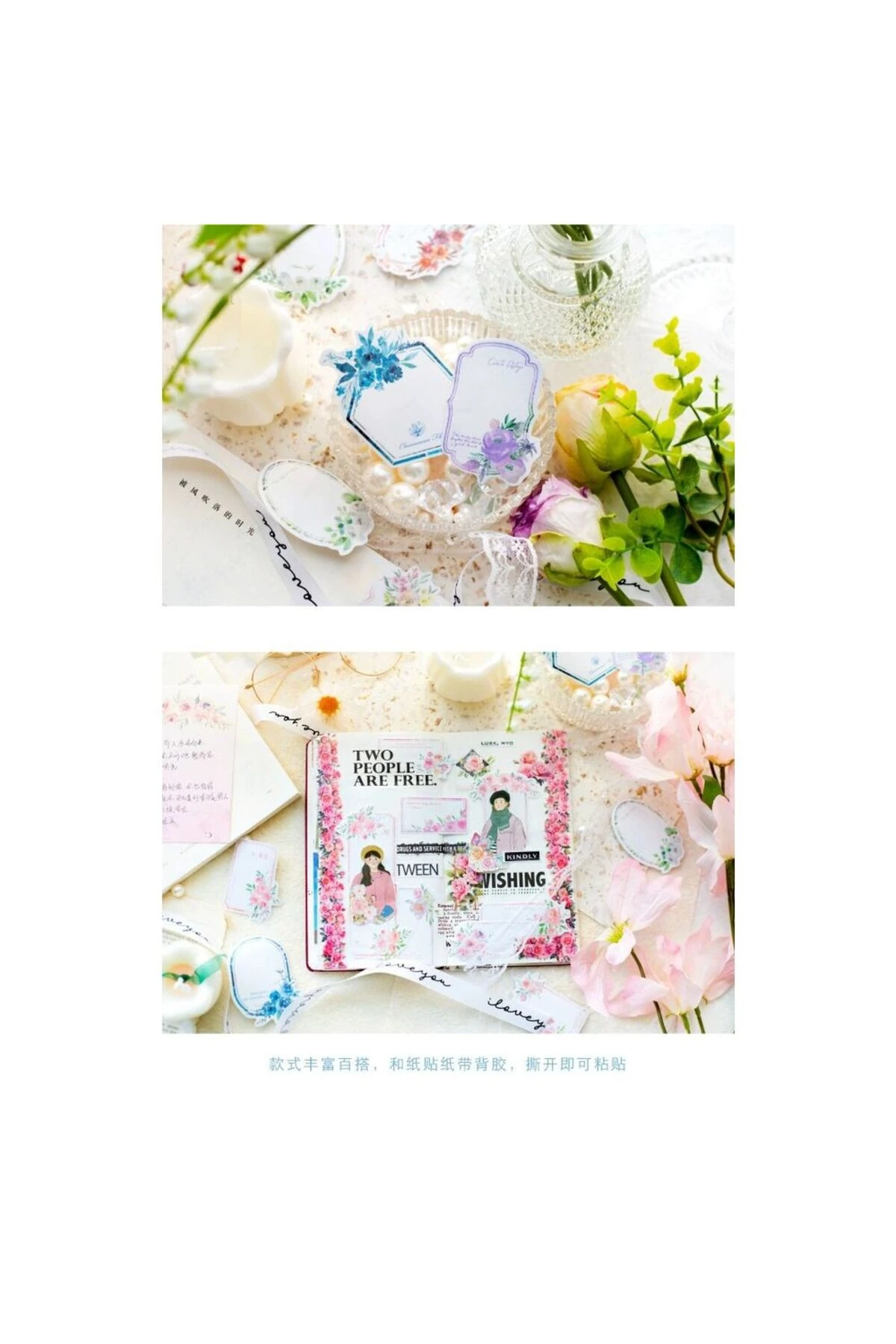 O5-Fırsat urun 30 adet label washi sticker - Numara : 6