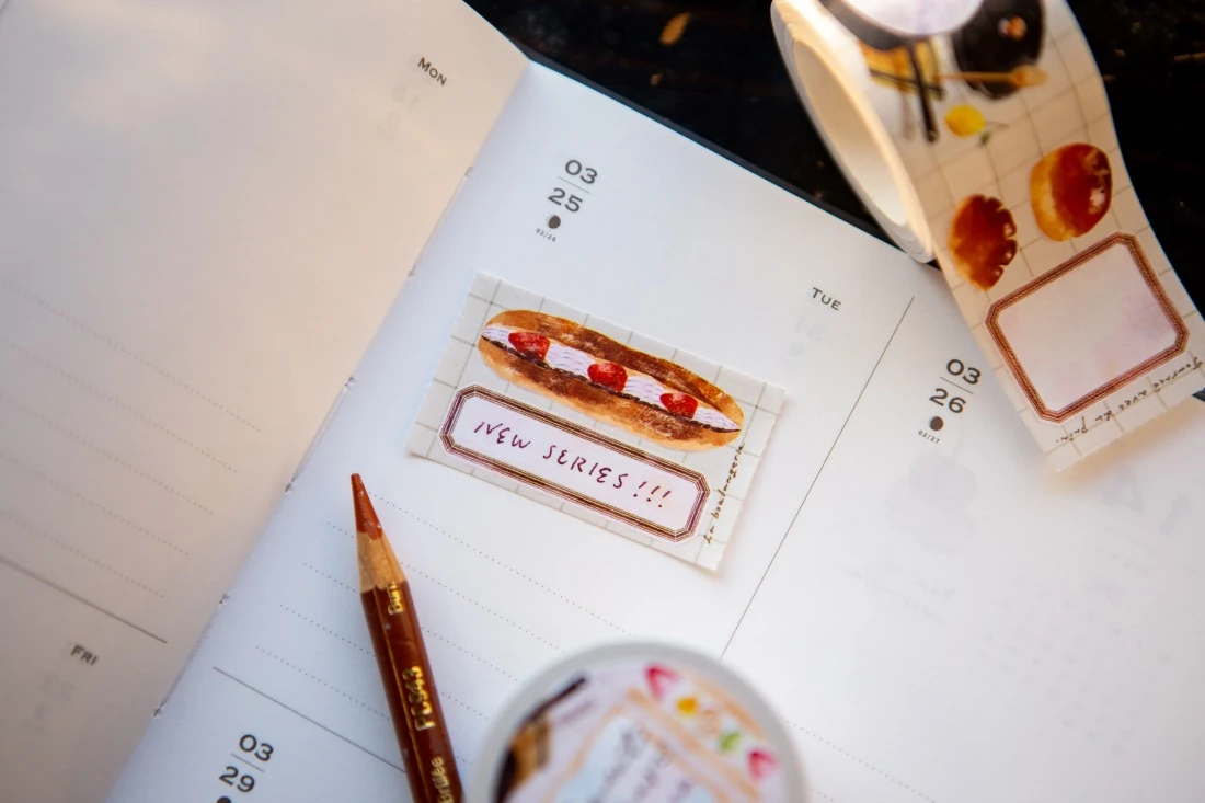 B3-Ours studio 100 adet memo sticker tape